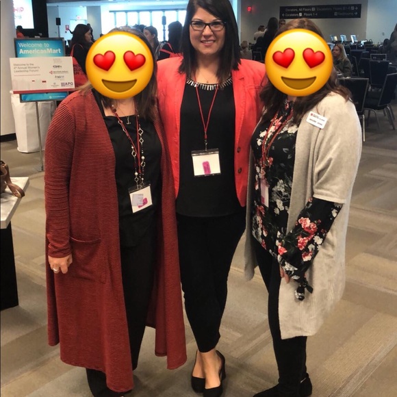 Rhinestone Collar Black Tank Top - Picture 7 of 7